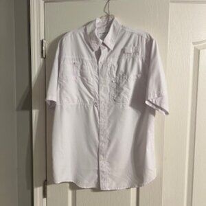 Reel Legends Men's Short Sleeve Vented Fishing Shirt Medium